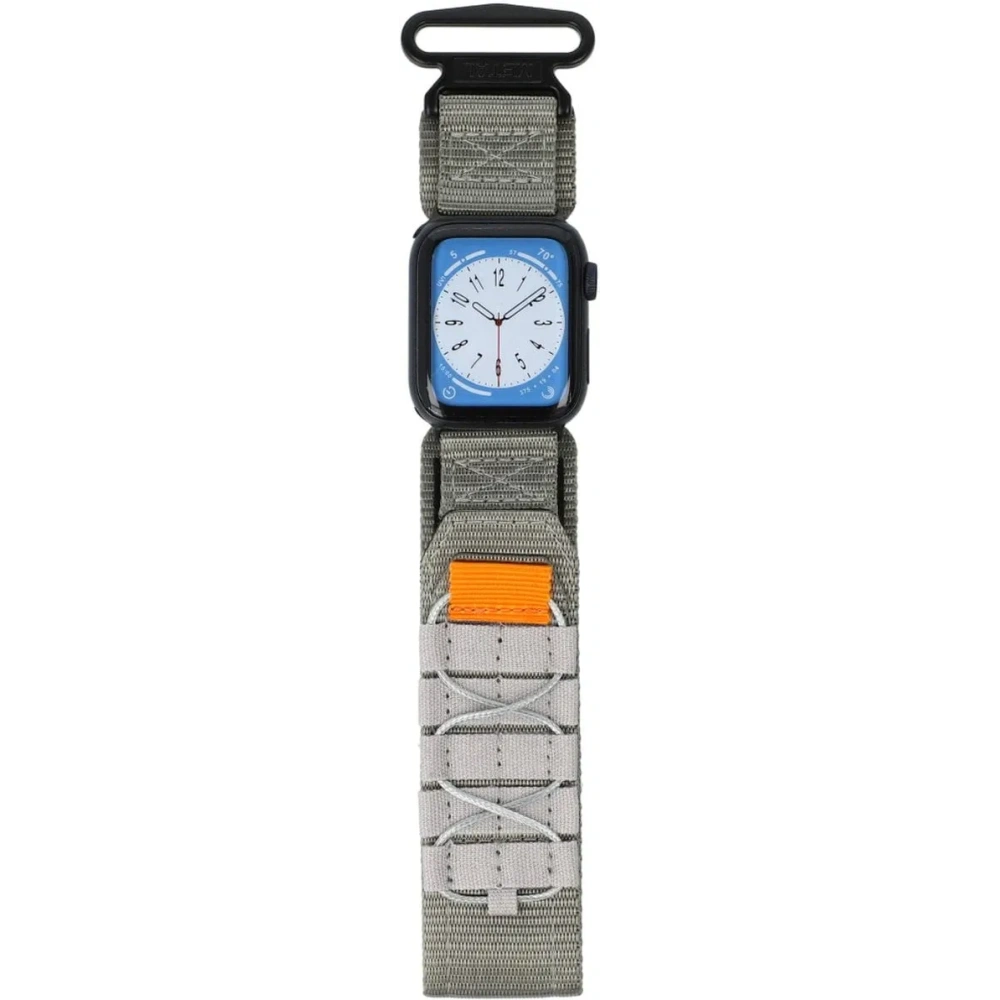 Hurtownia GSM - Sportovní pásek na hodinky Bizon Strap Watch Adventure do Apple Watch 38/40/41/42 mm šedý - BIZ4509 - {ean13} - Hurt