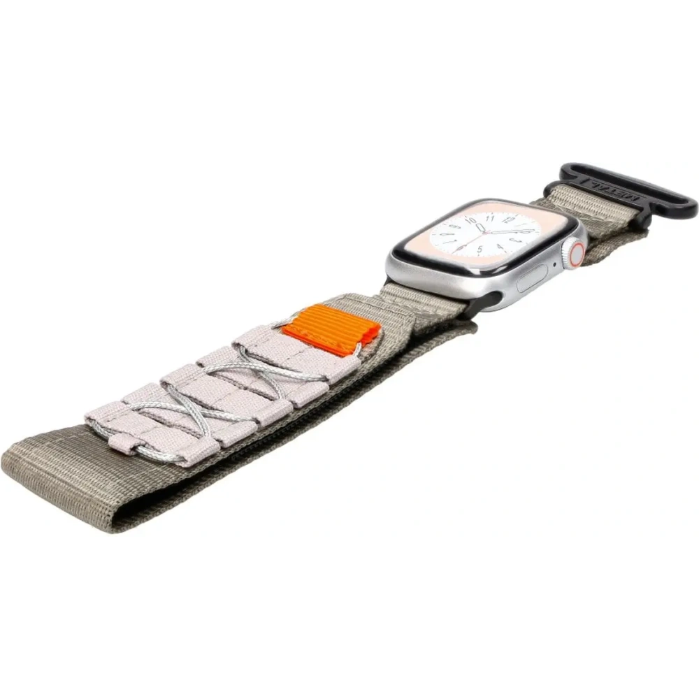 Hurtownia GSM - Bizon Strap Uhr Abenteuer Apple Uhr 38/40/41/42 mm grau - BIZ4509 - {ean13} - Hurt