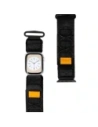 Sportovní pásek k hodinkám Bizon Strap Watch Adventure do Apple Watch 38/40/41/42 mm černý