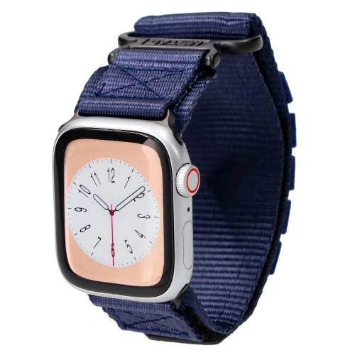 Sportowy pasek do zegarka Bizon Strap Watch Adventure do Apple Watch 38/40/41/42 mm granatowy