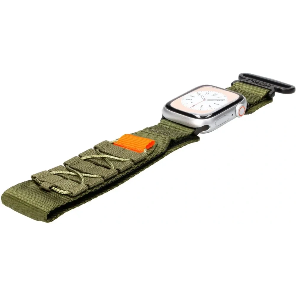 Hurtownia GSM - Sportovní pásek k hodinkám Bizon Strap Watch Adventure do Apple Watch 38/40/41/42 mm khaki - BIZ4512 - {ean13} - Hurt