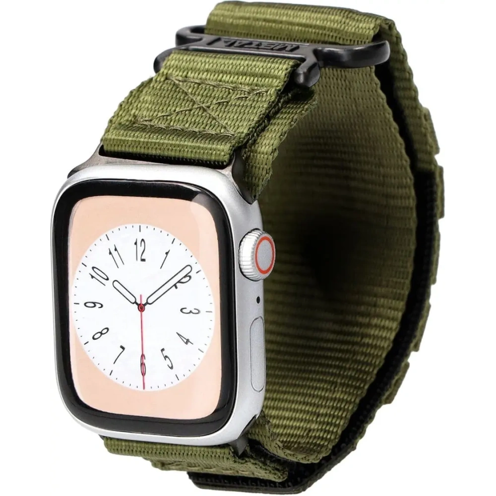 Hurtownia GSM - Sportovní pásek k hodinkám Bizon Strap Watch Adventure do Apple Watch 38/40/41/42 mm khaki - BIZ4512 - {ean13} - Hurt