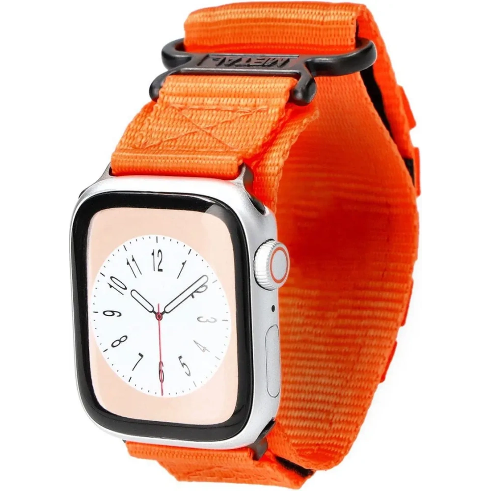 Hurtownia GSM - Sportowy pasek do zegarka Bizon Strap Watch Adventure do Apple Watch 38/40/41/42 mm pomarańczowy - BIZ4513 - {ean13} - Hurt