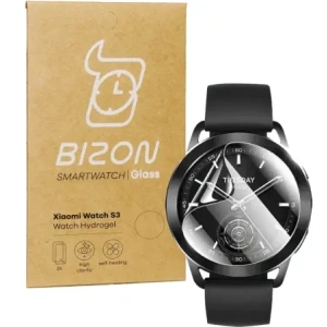 Wholesale Bizon Glass Watch Hydrogel Xiaomi Watch S3 47 mm [2 PACK] - BIZ4514 - {ean13} - Hurt
