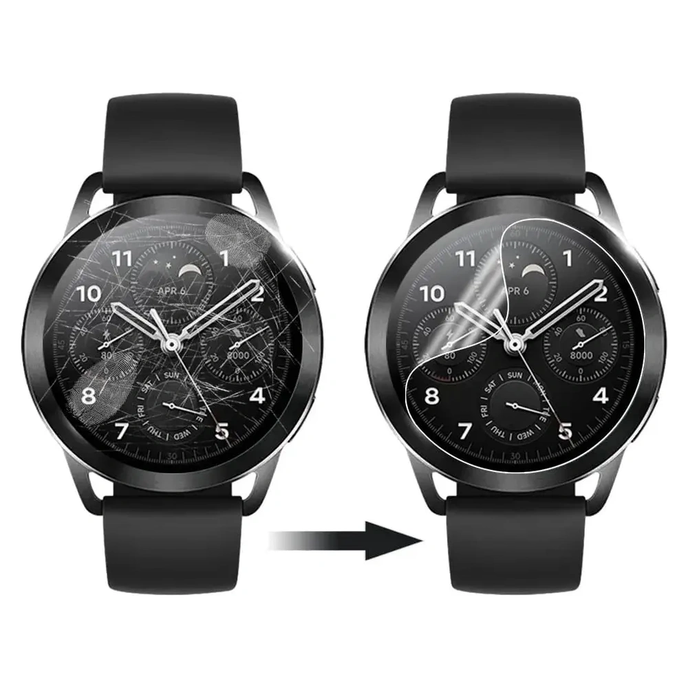 Hurtownia GSM - Folia hydrożelowa na ekran Bizon Glass Watch Hydrogel do Xiaomi Watch S3 47 mm [2 PACK] - BIZ4514 - {ean13} - Hurt