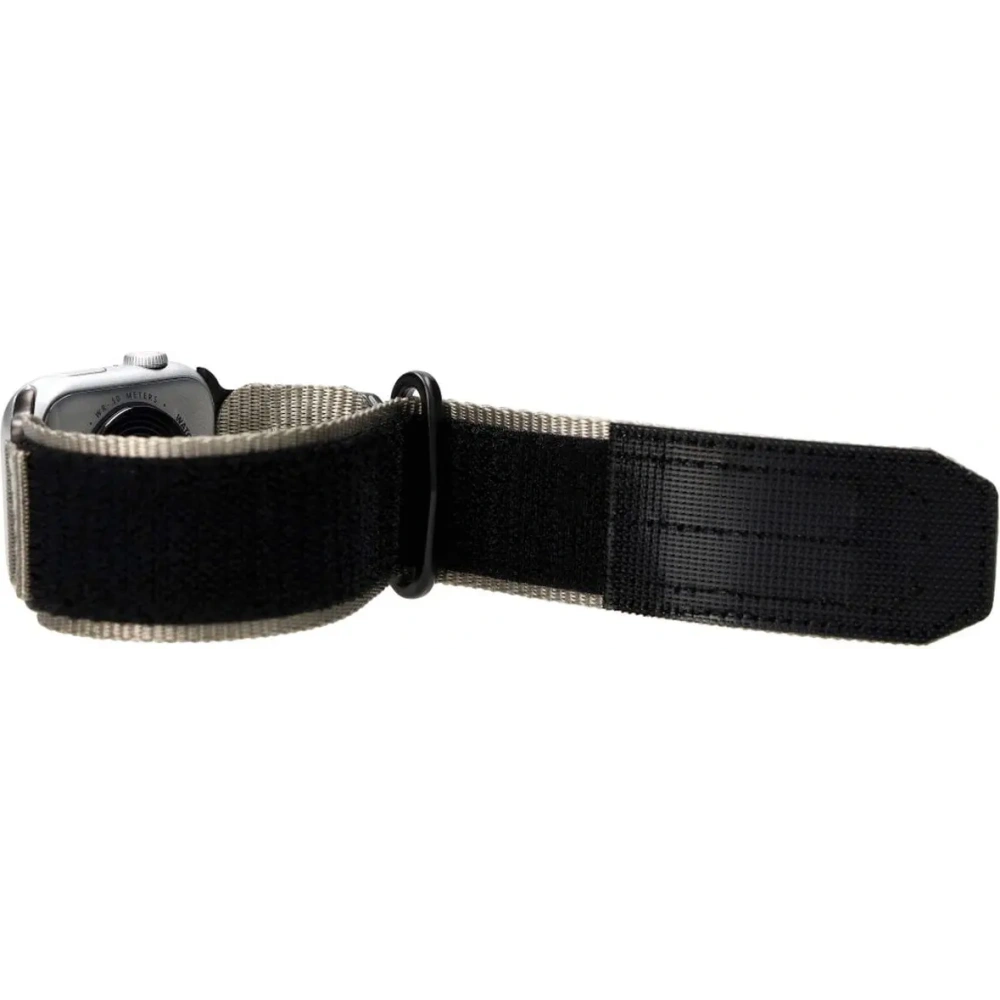 Hurtownia GSM - Sportowy pasek do zegarka Bizon Strap Watch Adventure do Apple Watch 44/45/46/49 mm szary - BIZ4515 - {ean13} - Hurt