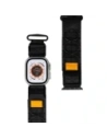 Bizon Strap Watch Adventure Apple Watch 44/45/46/49 mm fekete