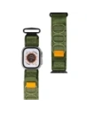 Sportowy pasek do zegarka Bizon Strap Watch Adventure do Apple Watch 44/45/46/49 mm khaki