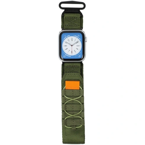 Sportowy pasek do zegarka Bizon Strap Watch Adventure do Apple Watch 44/45/46/49 mm khaki