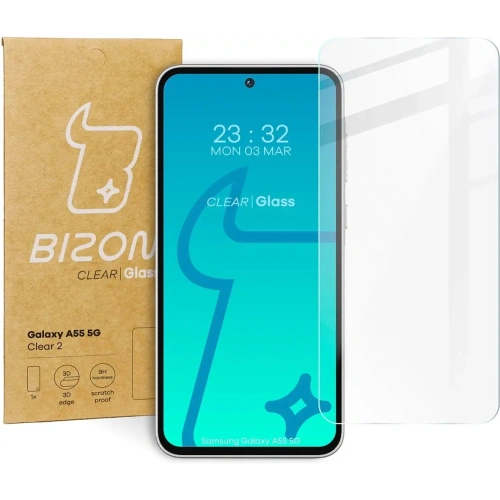 Szkło hartowane Bizon Glass Clear 2 do Samsung Galaxy A55 5G