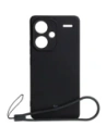 Hurtownia GSM - Bizon Case Silicone Sq Xiaomi Redmi Note 13 Pro+ 5G negru - BIZ4523 - {ean13} - Hurt