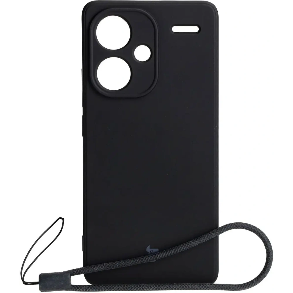 Hurtownia GSM - Bizon Case Szilikon Sq Xiaomi Redmi Note 13 Pro+ 5G fekete - BIZ4523 - {ean13} - Hurt