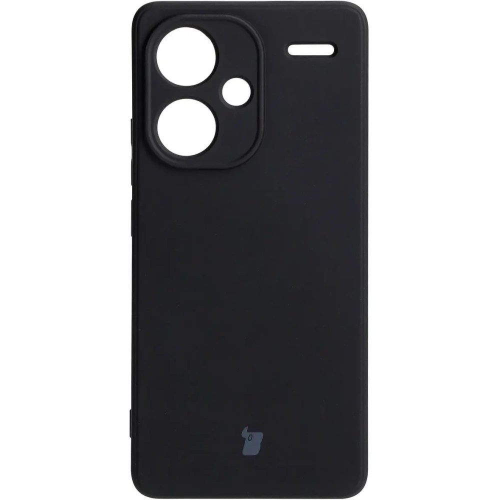 Hurtownia GSM - Etui Bizon Case Silicone Sq do Xiaomi Redmi Note 13 Pro+ 5G czarne - BIZ4523 - {ean13} - Hurt