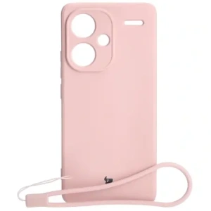 Hurtownia GSM - Bizon Case Szilikon Sq Xiaomi Redmi Note 13 Pro+ 5G világos rózsaszín - BIZ4524 - {ean13} - Hurt
