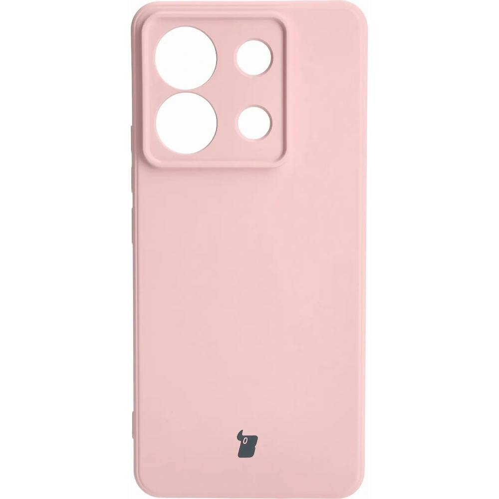 Hurtownia GSM - Bizon Case Silicone Sq Xiaomi Poco X6 / Xiaomi Redmi Note 13 Pro 5G roz deschis - BIZ4525 - {ean13} - Hurt