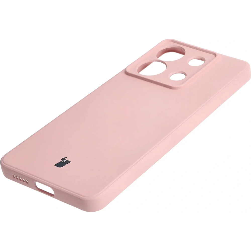 Hurtownia GSM - Bizon Case Silicone Sq Xiaomi Poco X6 / Xiaomi Redmi Note 13 Pro 5G roz deschis - BIZ4525 - {ean13} - Hurt