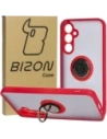 Hurtownia GSM - Bizon Case Hybrid Ring Samsung Galaxy S23 FE fumuriu cu un cadru roșu - BIZ4527 - {ean13} - Hurt