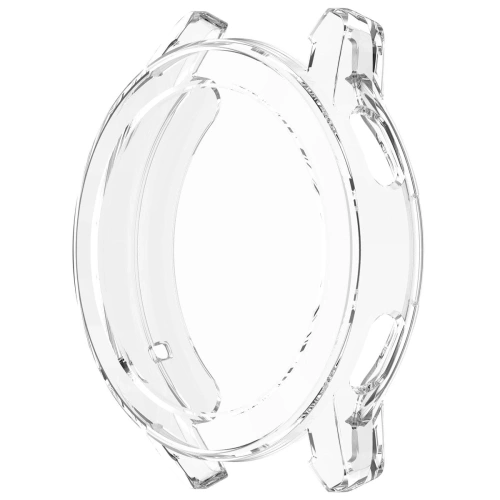 Etui z osłoną ekranu Bizon Case Watch Felipe do Xiaomi Watch S3 47 mm przezroczyste