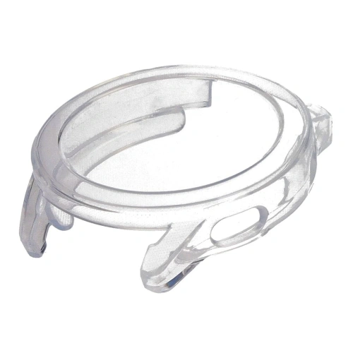 Etui z osłoną ekranu Bizon Case Watch Felipe do Xiaomi Watch S3 47 mm przezroczyste