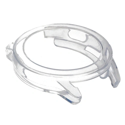 Etui z osłoną ekranu Bizon Case Watch Felipe do Xiaomi Watch S3 47 mm przezroczyste