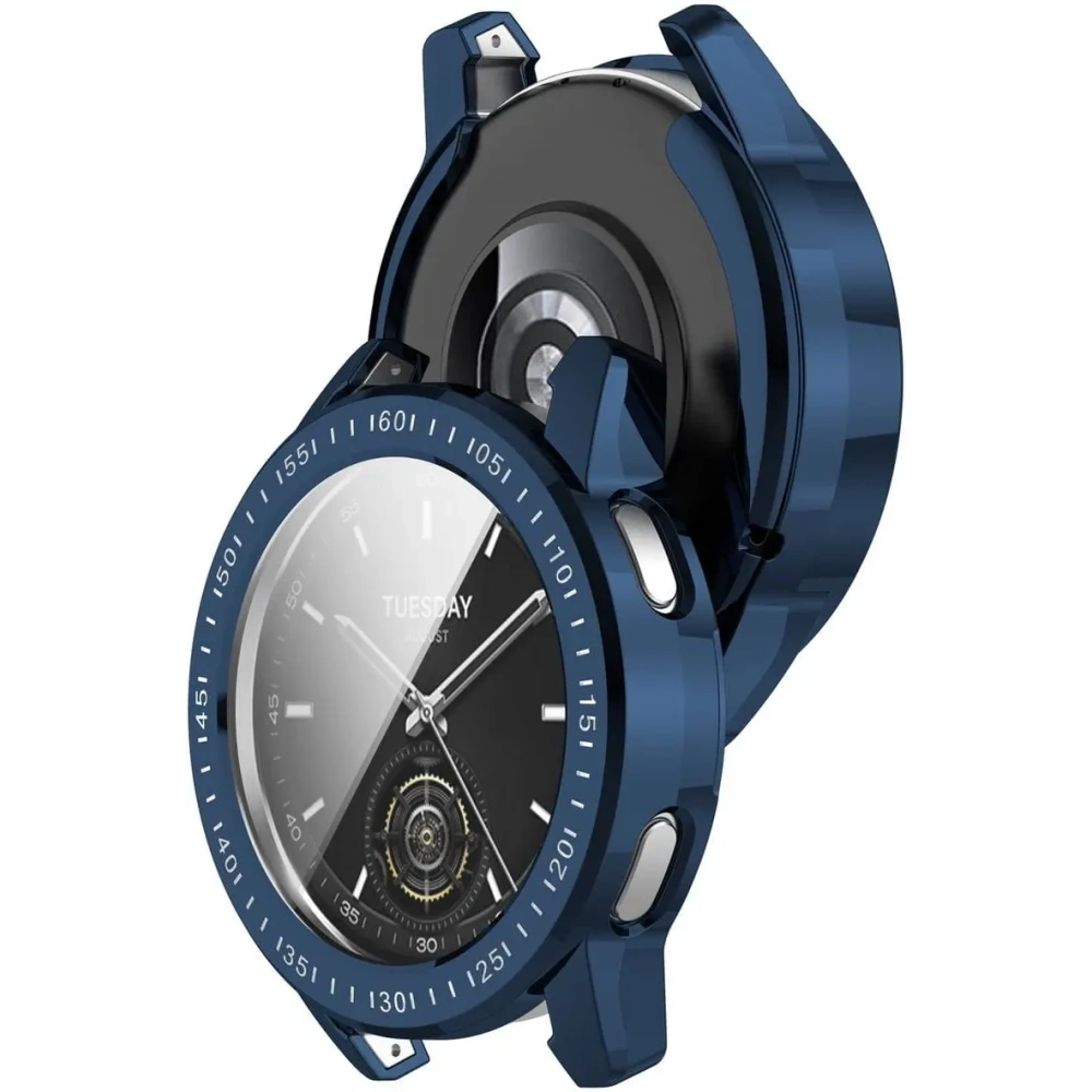Hurtownia GSM - Bizon Case Watch Felipe Xiaomi Watch S3 47 mm albastru - BIZ4530 - {ean13} - Hurt
