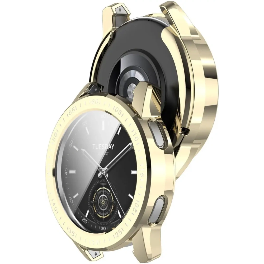 Hurtownia GSM - Etui Bizon Case Watch Felipe do Xiaomi Watch S3 47 mm złote - BIZ4531 - {ean13} - Hurt