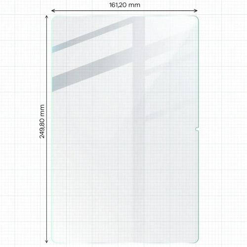 Folia imitująca papier Bizon Film Tab Papirus do Lenovo Tab M11 1 gen. [2 PACK]