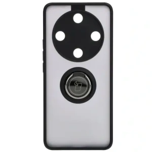 Hurtownia GSM - Bizon Ring Hybrid Case Honor Magic6 Lite fumuriu cu un cadru negru - BIZ4537 - {ean13} - Hurt