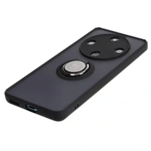 Hurtownia GSM - Bizon Ring Hybrid Case Honor Magic6 Lite fumuriu cu un cadru negru - BIZ4537 - {ean13} - Hurt