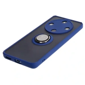Hurtownia GSM - Bizon Case Hybrid Ring Honor Magic6 Lite fumuriu cu un cadru bleumarin - BIZ4538 - {ean13} - Hurt