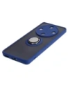 Hurtownia GSM - Etui s úchopem na prst Bizon Case Hybrid Ring pro Honor Magic6 Lite kouřové s modrým rámem - BIZ4538 - {ean13} - Hurt