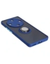 Hurtownia GSM - Etui s úchopem na prst Bizon Case Hybrid Ring pro Honor Magic6 Lite kouřové s modrým rámem - BIZ4538 - {ean13} - Hurt