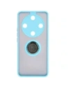 Wholesale Bizon Case Hybrid Ring Honor Magic6 Lite smoky with a light blue frame - BIZ4540 - {ean13} - Hurt