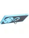 Wholesale Bizon Case Hybrid Ring Honor Magic6 Lite smoky with a light blue frame - BIZ4540 - {ean13} - Hurt