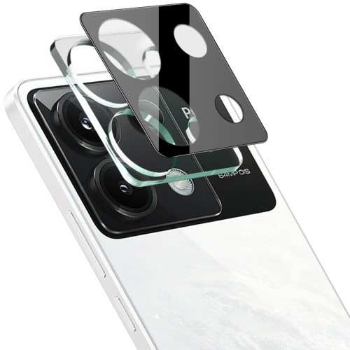 Szkło na aparat Bizon Glass Lens do Xiaomi Poco X6 / Redmi Note 13 Pro 5G [2 PACK]