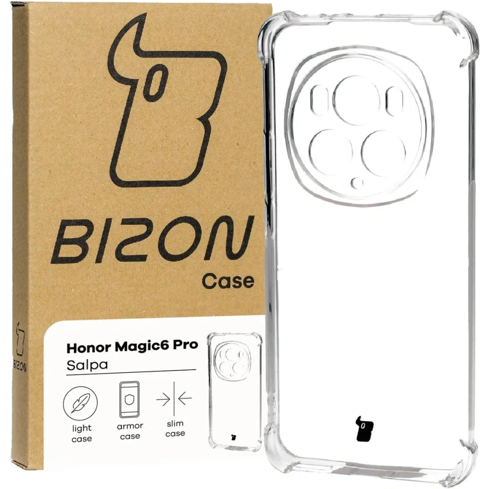 Hurtownia GSM - Bizon Case Salpa Honor Magic6 Pro átlátszó - BIZ5115 - {ean13} - Hurt