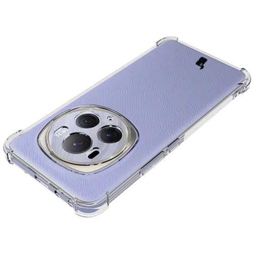 Etui Bizon Case Salpa do Honor Magic6 Pro przezroczyste