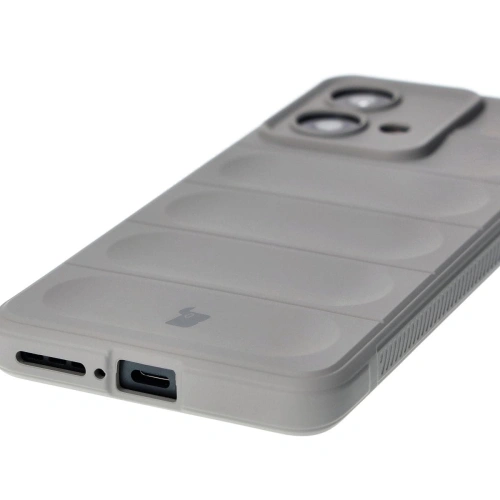 Pancerne etui Bizon Case Tur do Motorola Edge 40 Neo jasnoszare