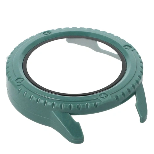 Etui Bizon Case+Glass Watch do Xiaomi Watch S3 47 mm zielone