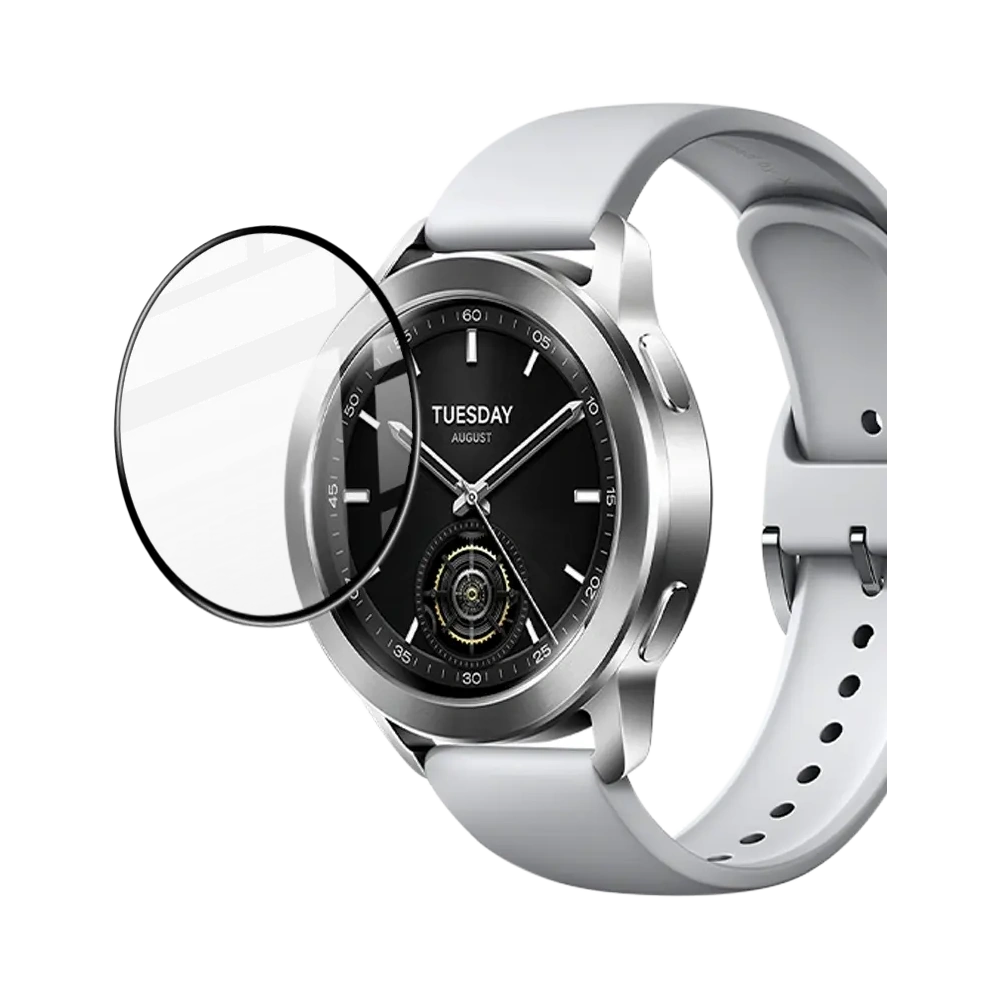 Hurtownia GSM - Bizon Glass Watch Edge Hybrid Xiaomi Ceas S3 47 mm negru - BIZ4555 - {ean13} - Hurt