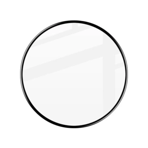 Szkło hybrydowe Bizon Glass Watch Edge Hybrid do Xiaomi Watch S3 47 mm czarne