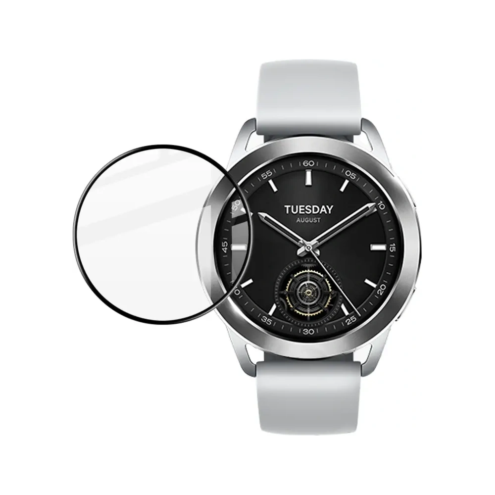 Hurtownia GSM - Bizon Glass Watch Edge Hybrid Xiaomi Ceas S3 47 mm negru - BIZ4555 - {ean13} - Hurt