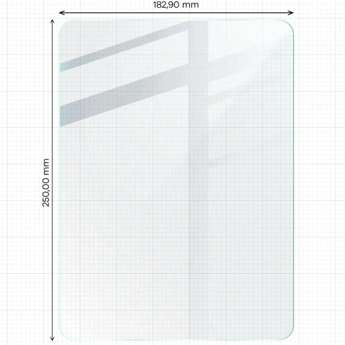 Szkło hartowane Bizon Glass Tab Clear do Oppo Pad Neo [2 PACK]