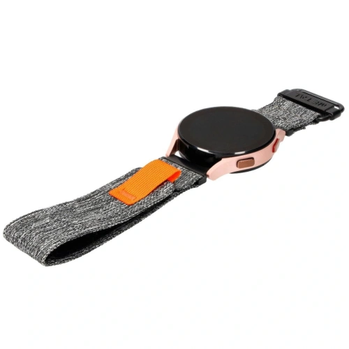 Pasek Bizon Strap Watch Urban do Samsung Galaxy Watch 20 mm szary melanż