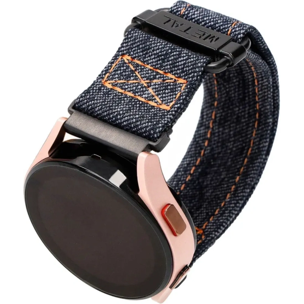 Hurtownia GSM - Bizon Strap Uhr Urban Samsung Galaxy Uhr 20 mm dunkelblaue Jeans - BIZ4559 - {ean13} - Hurt
