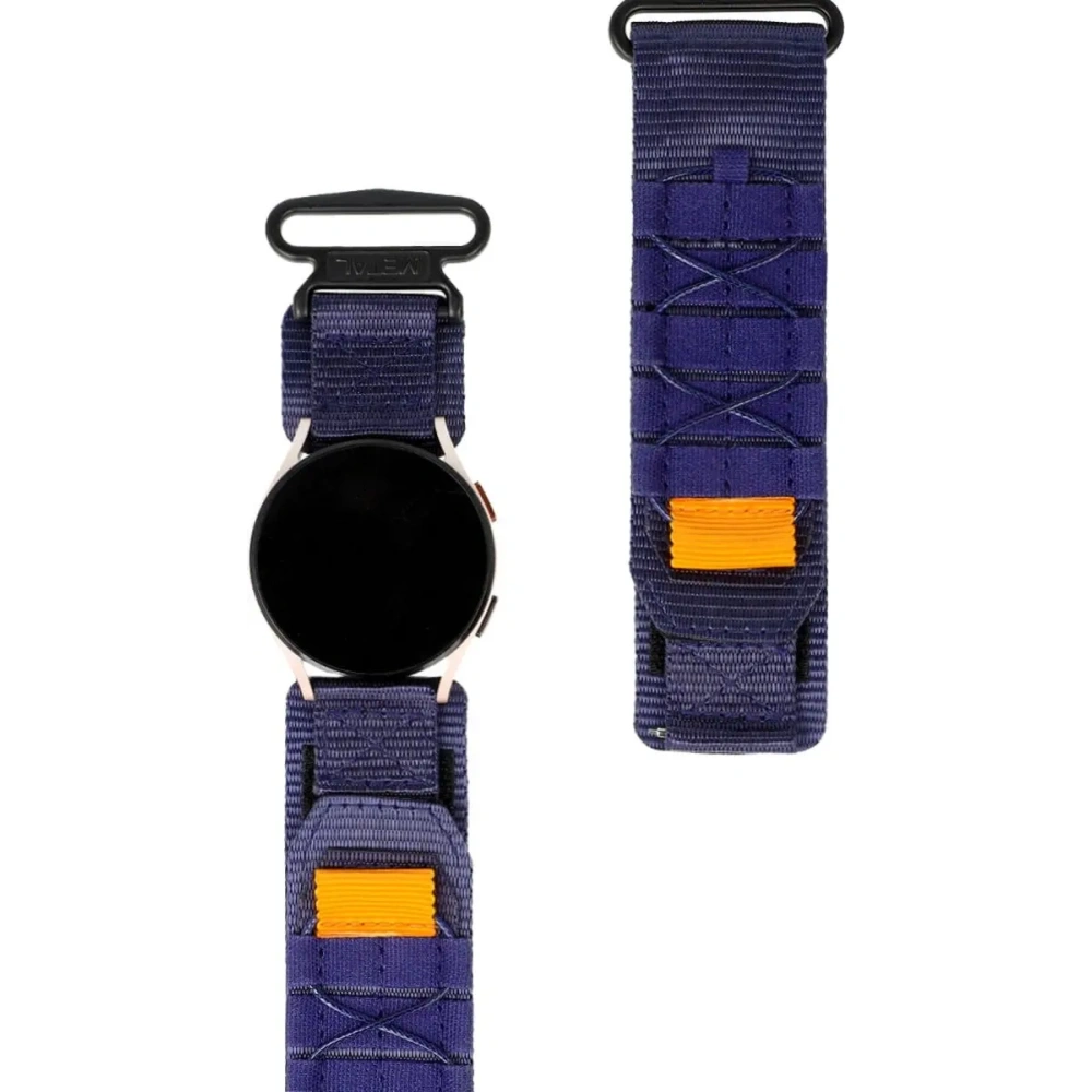 Hurtownia GSM - Sportowy pasek do zegarka Bizon Strap Watch Adventure do Samsung Galaxy Watch 20mm granatowy - BIZ4560 - {ean13} - Hurt