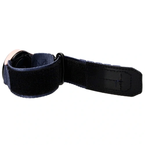 Sportowy pasek do zegarka Bizon Strap Watch Adventure do Samsung Galaxy Watch 20mm granatowy