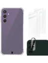 Wholesale Bizon Case Clear Pack case + 2x screen glass + lens glass Samsung Galaxy A25 5G clear - BIZ4566 - {ean13} - Hurt