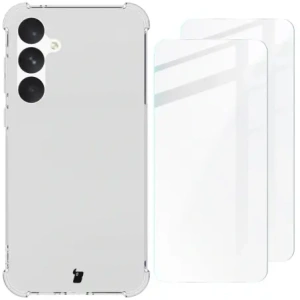 Hurtownia GSM - Bizon Case Clear Pack Hülle + 2x Displayschutzglas Samsung Galaxy A55 5G klar - BIZ5138 - {ean13} - Hurt