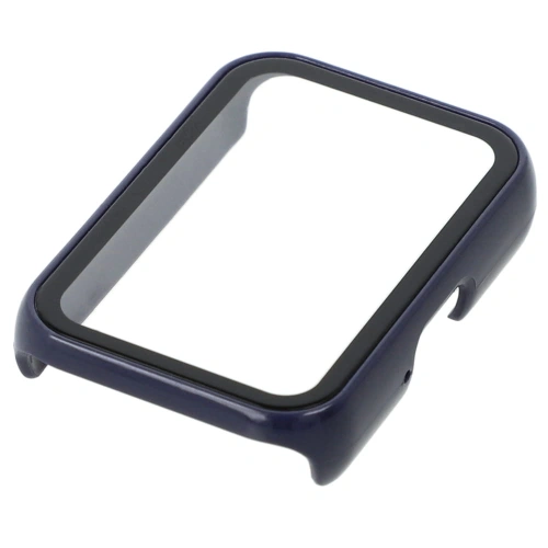 Etui Bizon Case+Glass Watch do Samsung Galaxy Fit 3 niebieskie